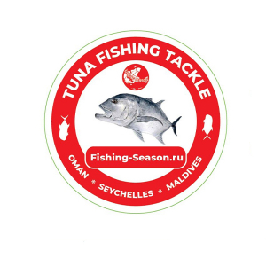 Наклейка Tuna Fishing Tackle Red