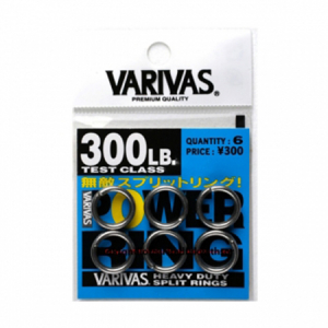 Заводные кольца Varivas Power Ring 300lb