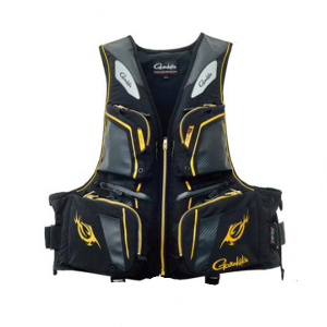 Жилет спасательно-разгрузочный Gamakatsu GM2193 BK/GOL 7L